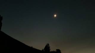 4k eclipse 2017 Ochoco National Forest Mitchell Oregon Rock
