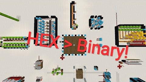 This is the New Generation of HEXadecimal Redstone! | SpeedyEdge