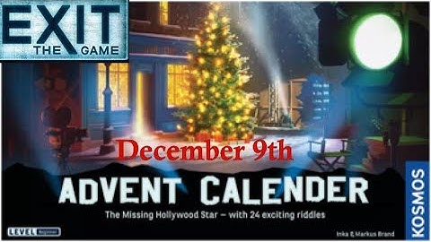 Exit The Game: The Missing Hollywood Star - December 9th