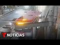 Incendia un autobús concebido para transportar a solo a mujeres en México | Noticias Telemundo