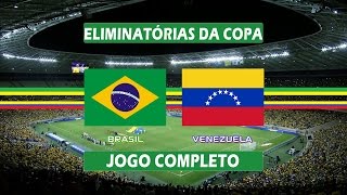 Brasil x Venezuela  Jogo Completo  Eliminatórias da Copa 2018  (13/10/2015)