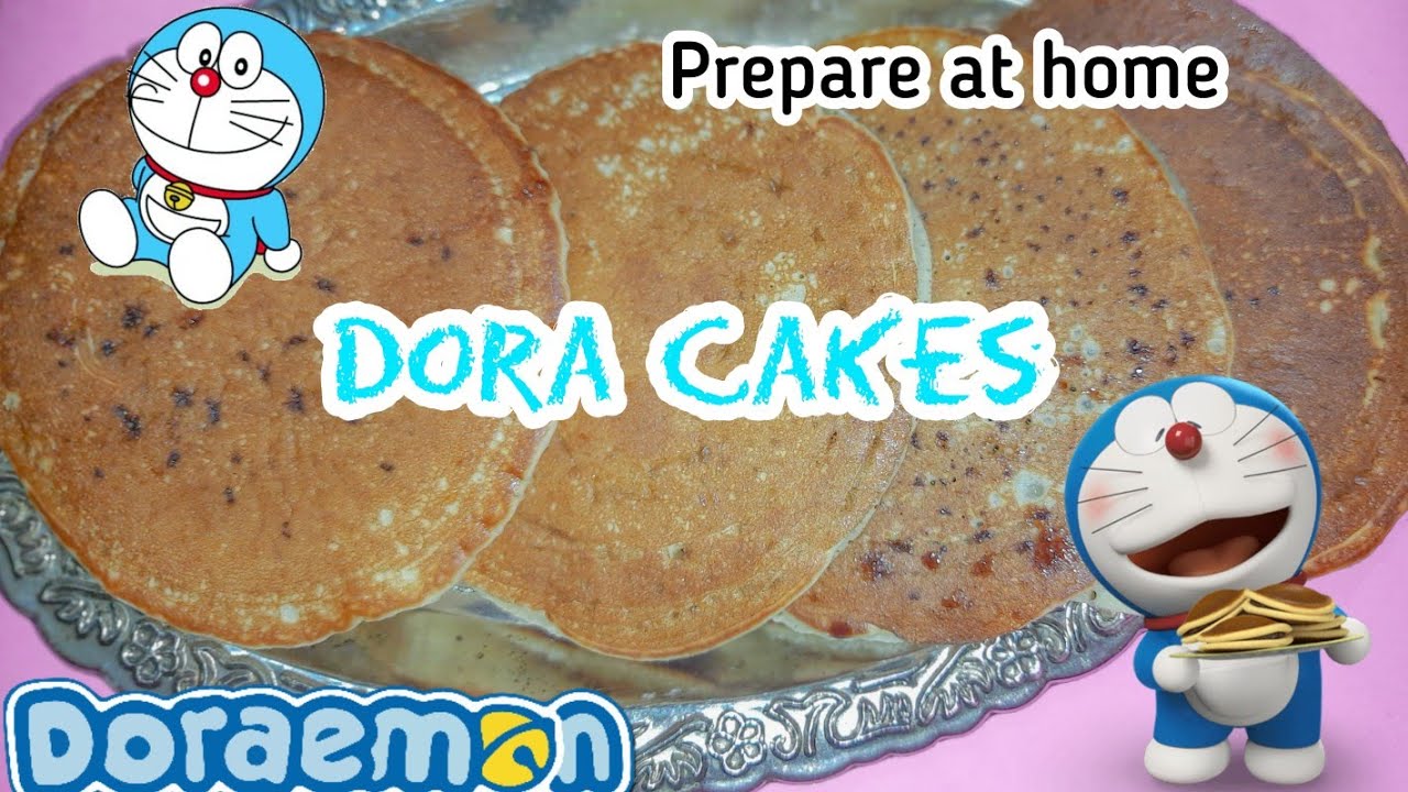How to make Eggless Dora Cake at home Dora cake recipe Dorayaki