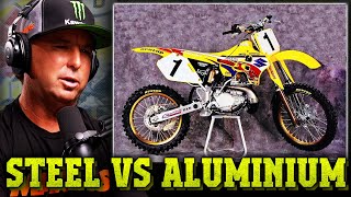 What does Jeremy McGrath Really Think About the Aluminium & Steel Frames...