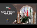 Pleno ordinario abril 2024