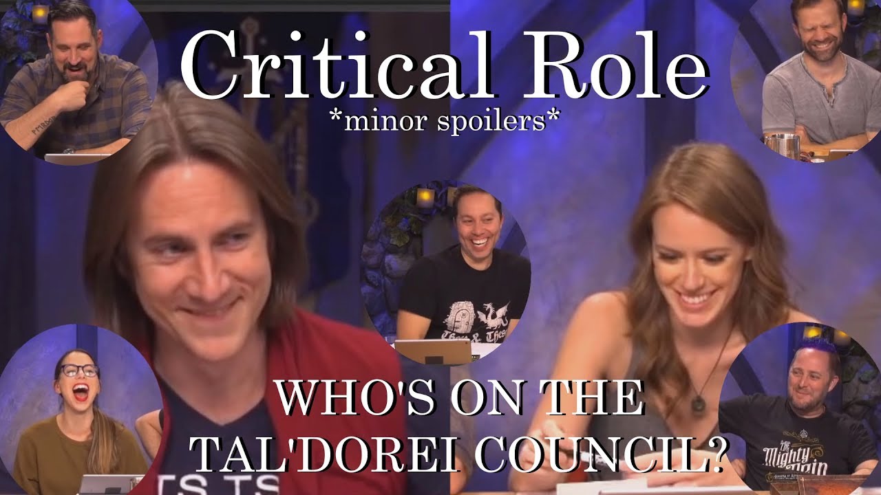 Who's on the Tal'Dorei Council? - Critical Role (C2E85)