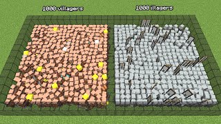 1000 villagers vs 1000 illagers by Jesus 7,146 views 2 years ago 1 minute, 13 seconds