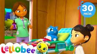 Going to the hospital | Lellobee City Farm | Preschool Playhouse