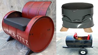 50 Creative Ways to Reuse Oil Drum as Furniture