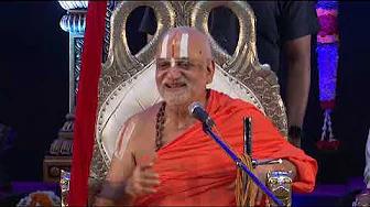 Jeer Swamiji Bhashanam during Smrithi’s Arangetram