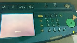 Canon IR3300 showing the error code E602-0001 | Hard Disk problem solutions