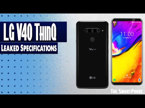 LG V40 ThinQ: Leaked Specifications, First Look, Camera, Release date, Price, Concept & Design!