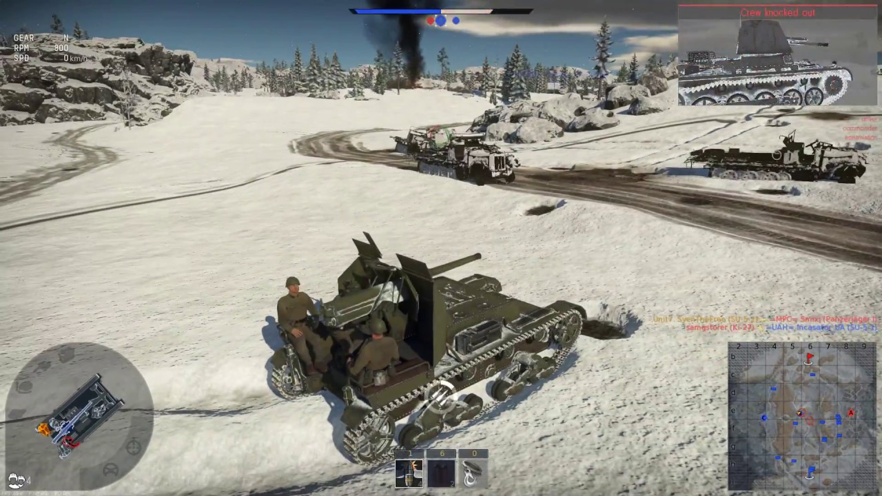 Su 5 1 On Finland War Thunder 167 Realistic Battles Tank Gameplay