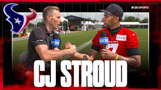CJ Stroud talks about overcoming struggles, latest on contract talks & why Texans can take next step
