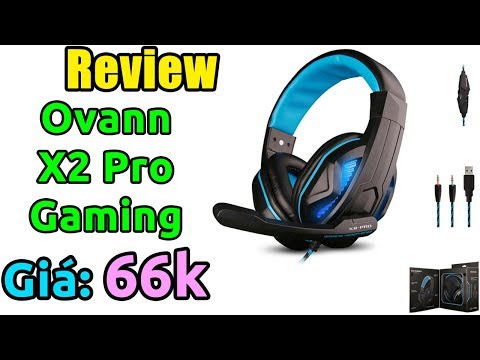 Mở hộp Tai Nghe Gaming săn trên TIKI giá SỐK (Ovann X2 Pro Gaming)