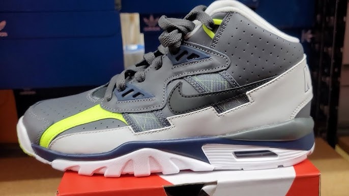 Nike Air Trainer SC High - Grey - Navy - Volt 