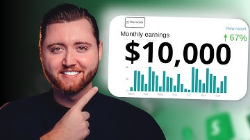 3 Steps to Make $10,000+/month on Shopify