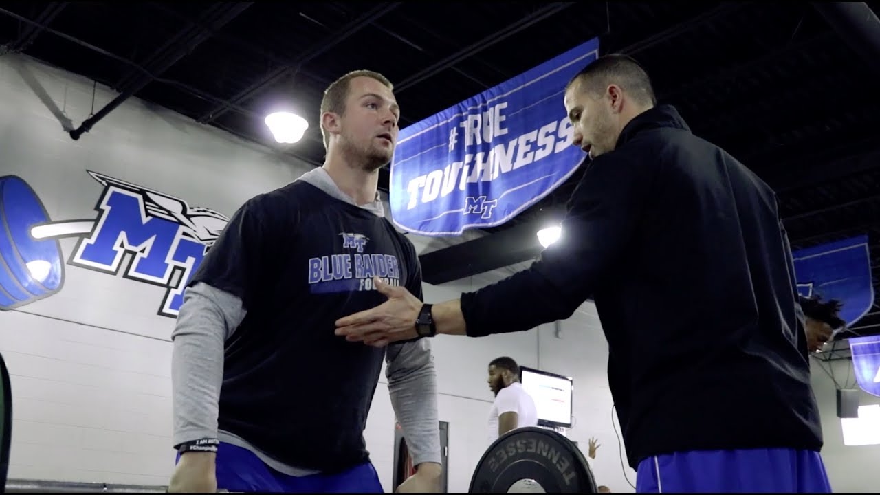 New MTSU strength coach 