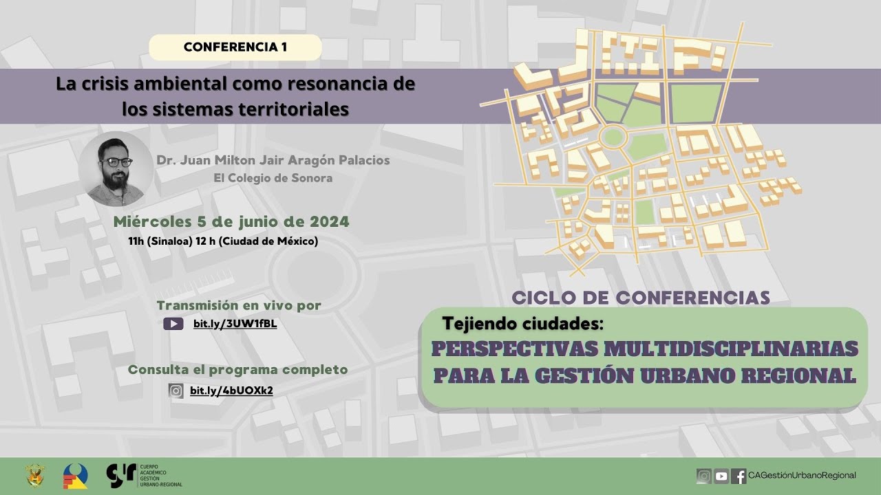 Conferencia 1. La crisis ambiental como resonancia de los sistemas territoriales