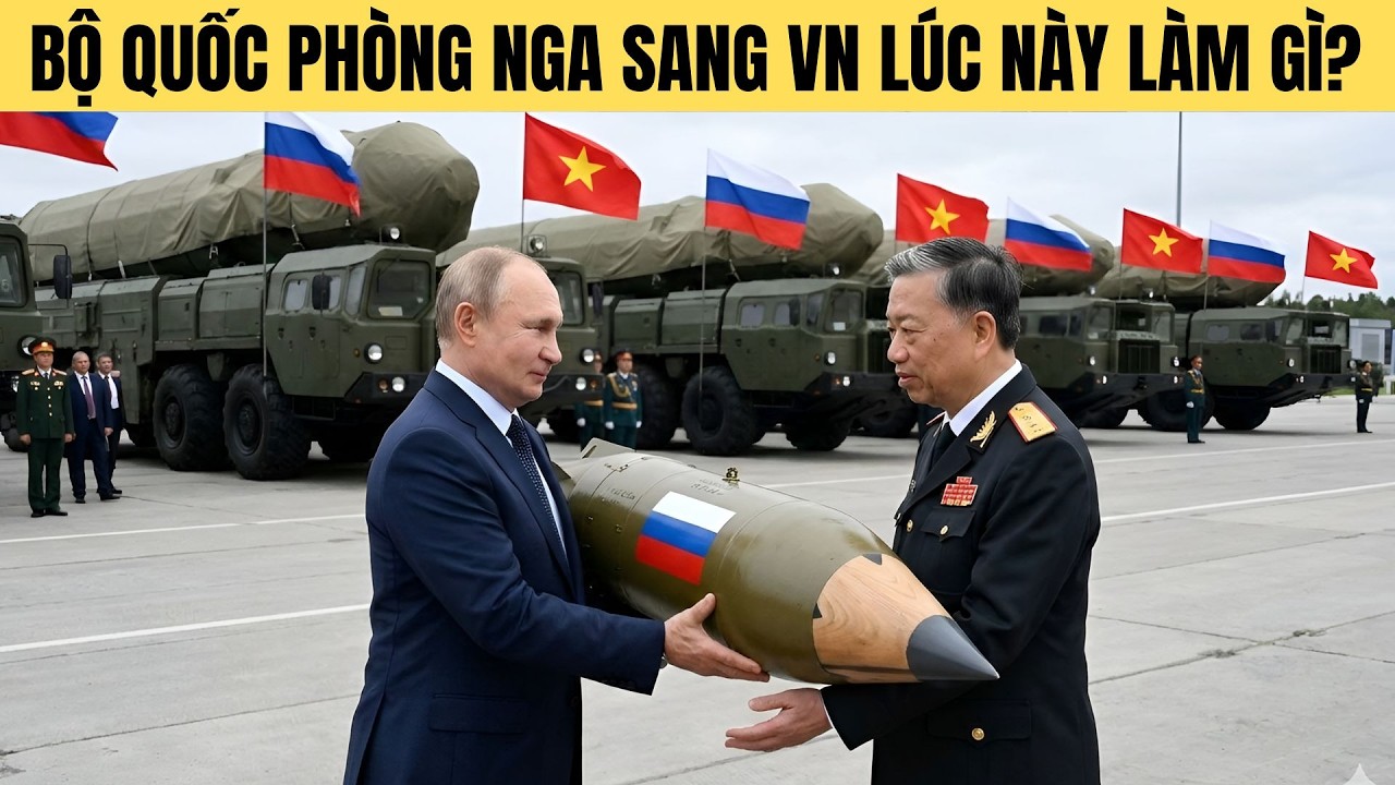 Bộ quốc phòng Nga bất chấp xung đột bay sang VN lúc này làm gì?