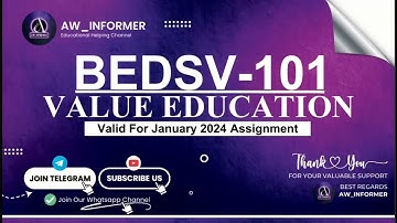 BEDSV 101 SOLVED ASSIGNMENT 24-25 | BEDSV 101 SOLVED ASSIGNMENT IN ENGLISH 24-25 | FREE SOLVED ASSI😮