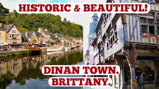 STUNNING MEDIEVAL DINAN. BRITTANY. FRANCE VAN TRIP, OCT '23.