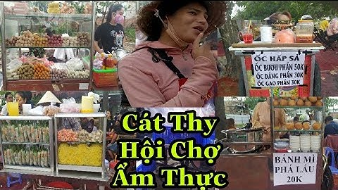 🔴 Bánh Tráng Trộn Diva CÁT THY đã trở thành khu "Ẩm Thực" Thế Giới