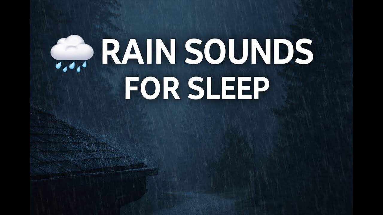 Deep Sleep Rain Sounds 🌧️ 6 Hours of Calm Rain at Night 