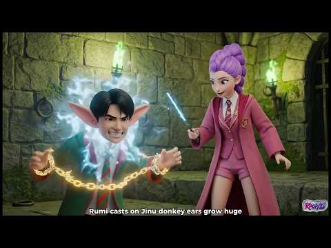 🪄 Wizards Jinu & Abby Cast a DARK Spell on Rumi & Mira… 😱 | KPOP Demon Hunters