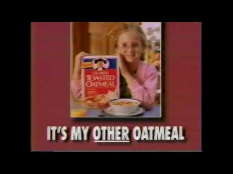 Quaker Toasted Oatmeal starring Wilford Brimley 1993 TV Commercial 