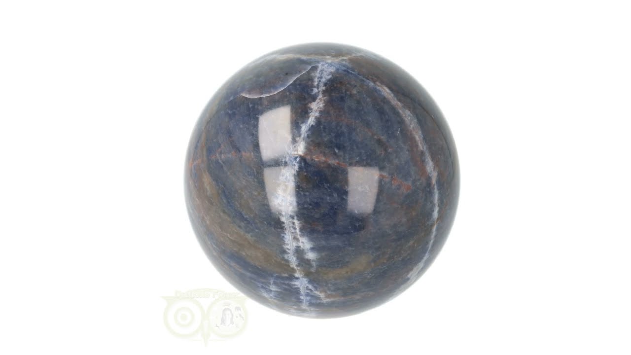 Sodaliet bol Nr 7 - Ø 5,87 cm - Edelstenen bol kopen