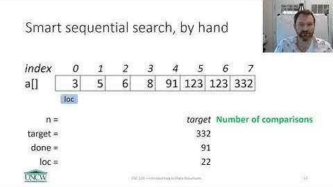 Smart Sequential Search