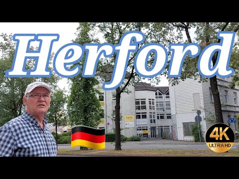 Herford City, Germany. Walking Tour.