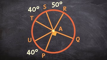 Given a circle find the measure of an arc