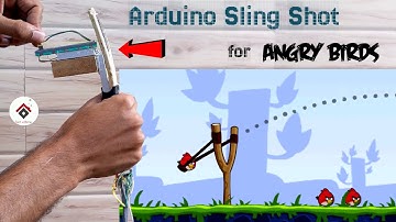 Arduino Sling Shot for Angry Birds | Real Life Angry Birds Game Controller | Arduino Gyro controller