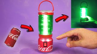 Increíble Mini Linterna LED hecha con latas