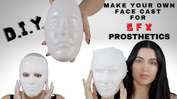 How to Make Your Own Face Cast for Creating SFX Prosthetics | DIY TUTORIAL