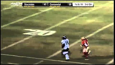 Stockdale RB #44 Xavier Chisolm 84 Yard Run