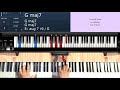 Time Will Reveal (by DeBarge) - Piano Tutorial