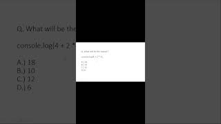 JavaScript MCQ -- #javascript #mcq #quiz #aamiltech