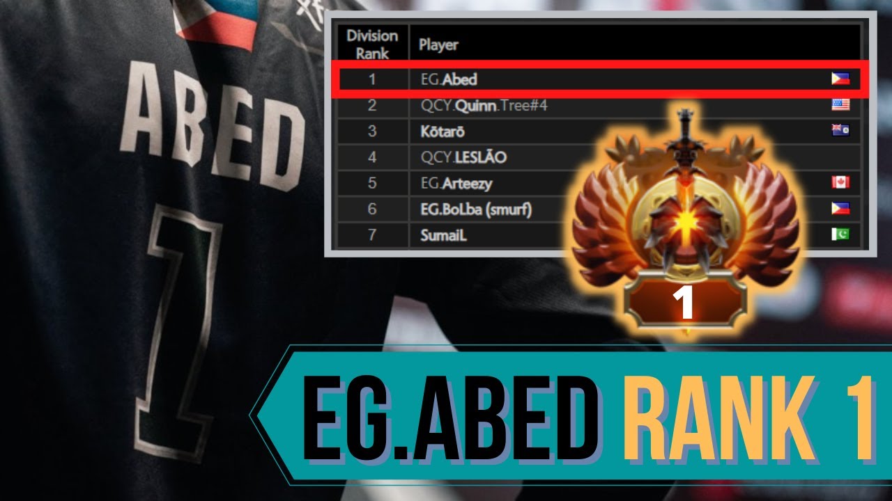 EG.ABED RAZOR THE GAME HE BECOME RANK 1 - DOTA2 7.29 GAMEPLAY