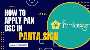 How To Apply PAN Based DSC In PantaSign @Algosigndsc