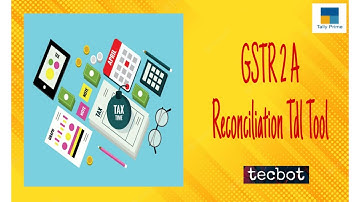 GSTR 2A RECONCILIATION TDL TOOL #tallyprime #tallycustomization Contact : 9113699143 / 8825445487