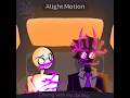 REMAKE!! Driving with my darling ☆| OC animation |☆ #oc #animation #alightmotion #ocanimation #art