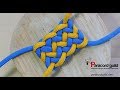 Flat gaucho knot- 2 color- trama pluma