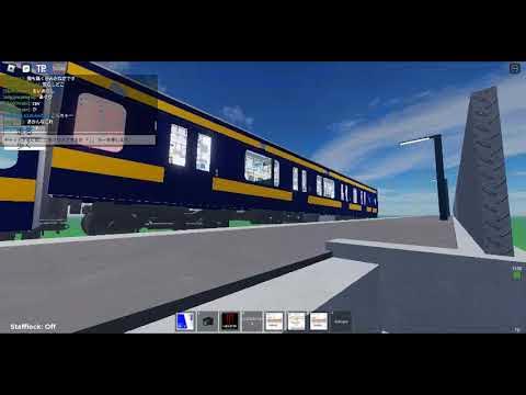 上金田駅発車シーン 「尾羽急電鉄 ロブロックス」 YouTube