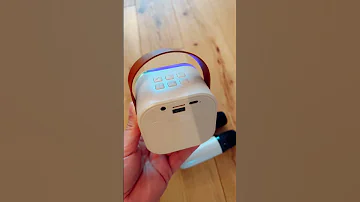 Perfect Stocking Filler Portable Karaoke Speaker Set Giftidea 