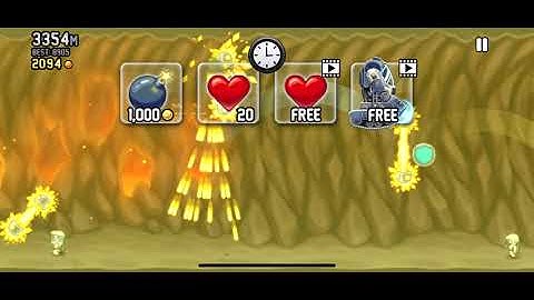 Jetpack Joyride - Collect 5000 Coins Speedrun in 4 Minutes