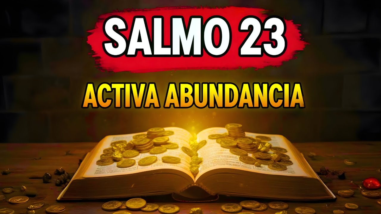 🙏7 Veces SALMO 23 — Activa la ABUNDANCIA de Dios y Rompe la Escasez AHORA💰