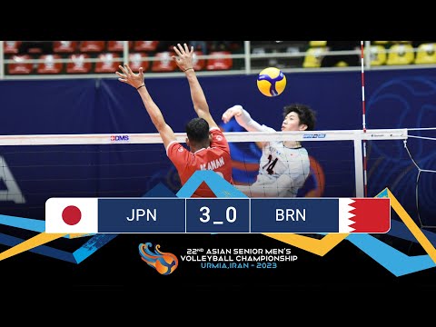 AVC MEN&#39;S CHAMPIONSHIP 2023 | Japan Vs. Bahrain match highlight