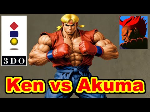 Ken vs Akuma - SUPER STREET FIGHTER II Turbo